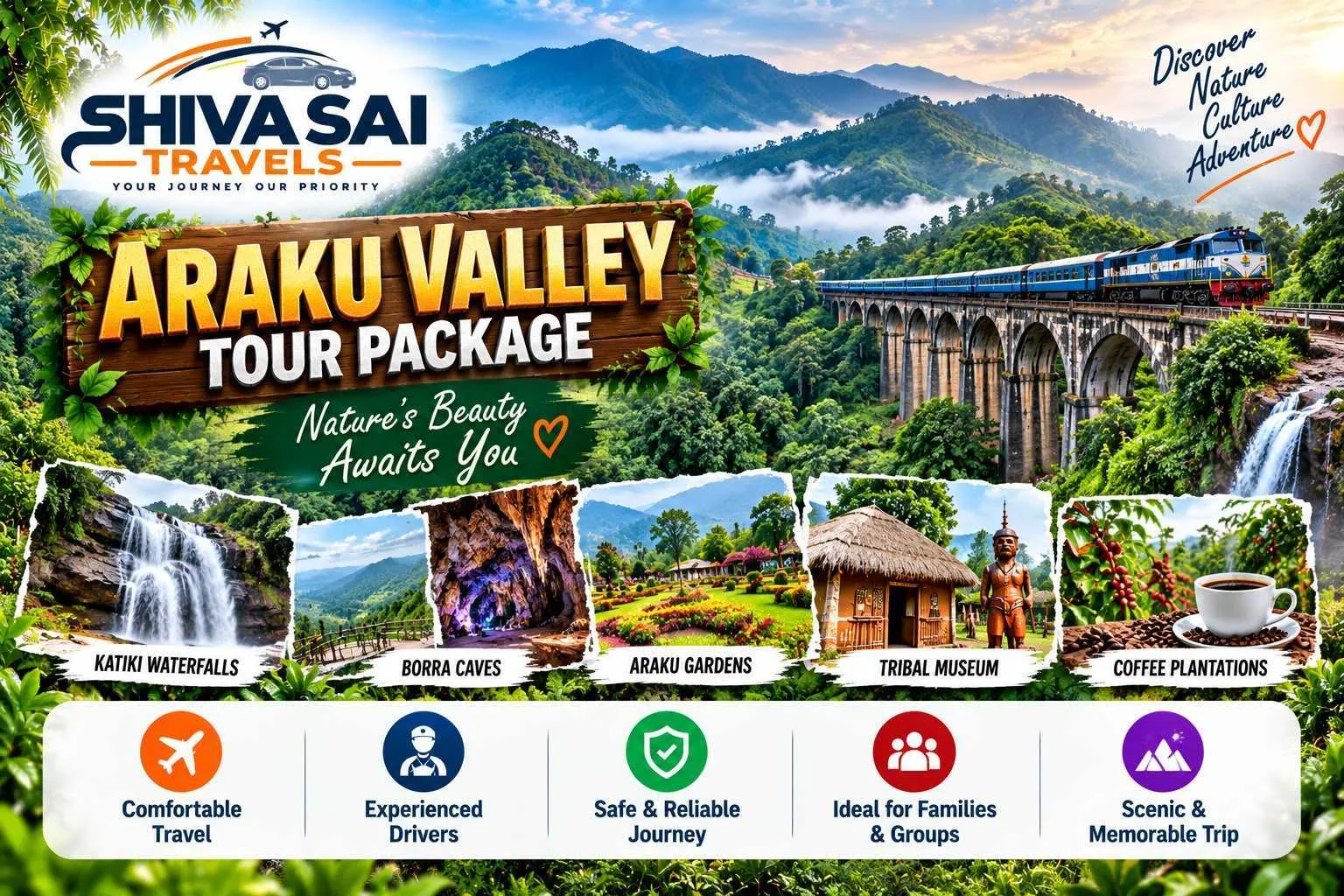 Araku Valley Tour Package
